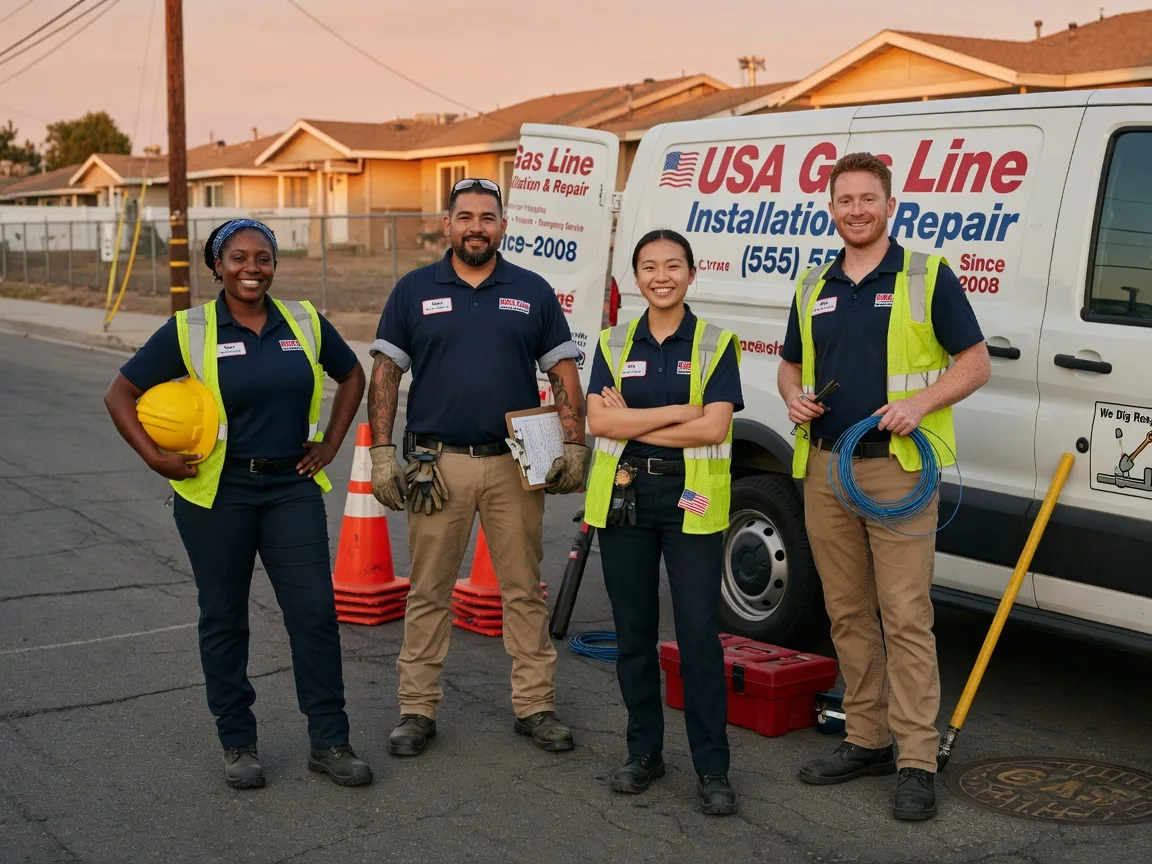 Gas Line Installation company in Edroy, TX